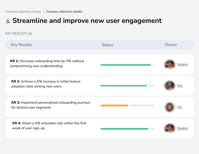 Optimize onboarding to enhance new user experience.