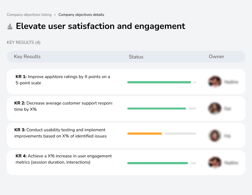 Improve user experience for higher satisfaction and retention.