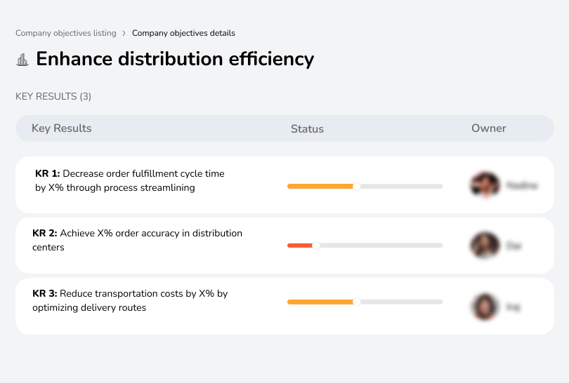 Improve distribution speed and accuracy.
