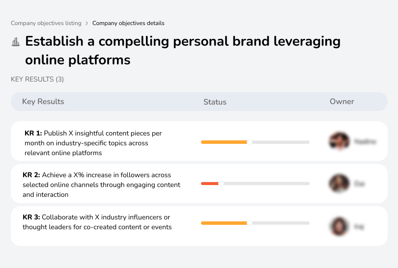 Build a strong personal brand through online presence.