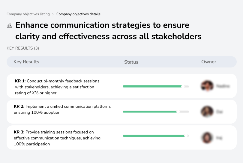 Strengthen communication for better collaboration.