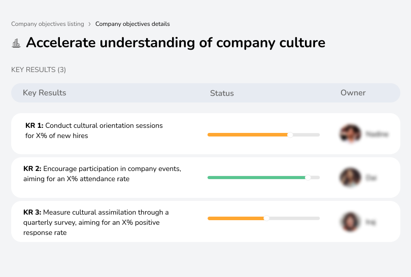 Help new hires grasp company culture faster.
