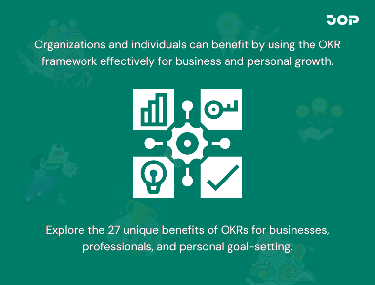 Benefits of okr