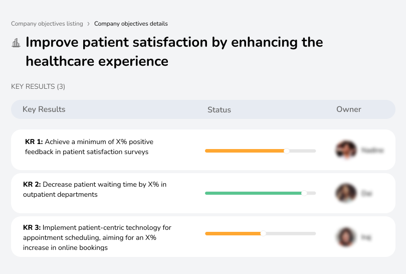 Elevate patient satisfaction with better healthcare services.