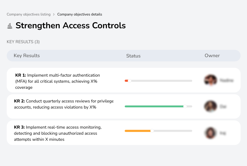 Enhance access control to secure sensitive data.

