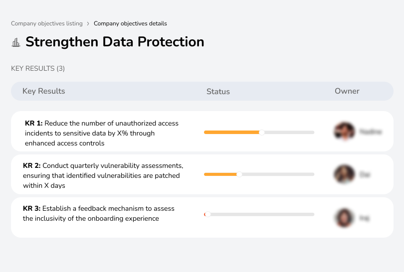 Improve data protection for greater security.

