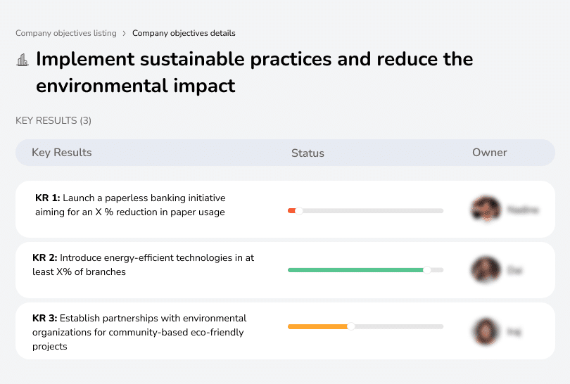 Promote green banking for sustainability.
