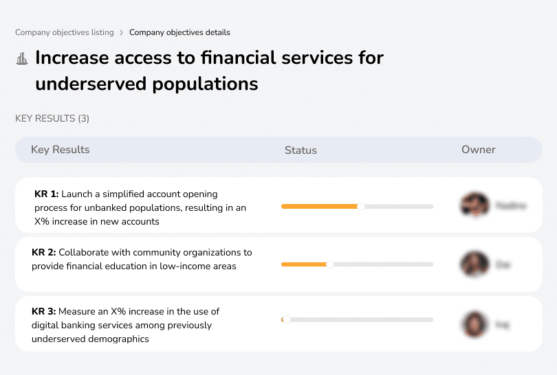 Expand banking access for underserved communities.
