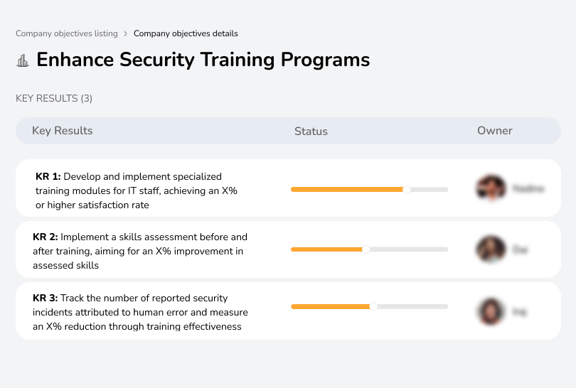 Strengthen security training for employees.
