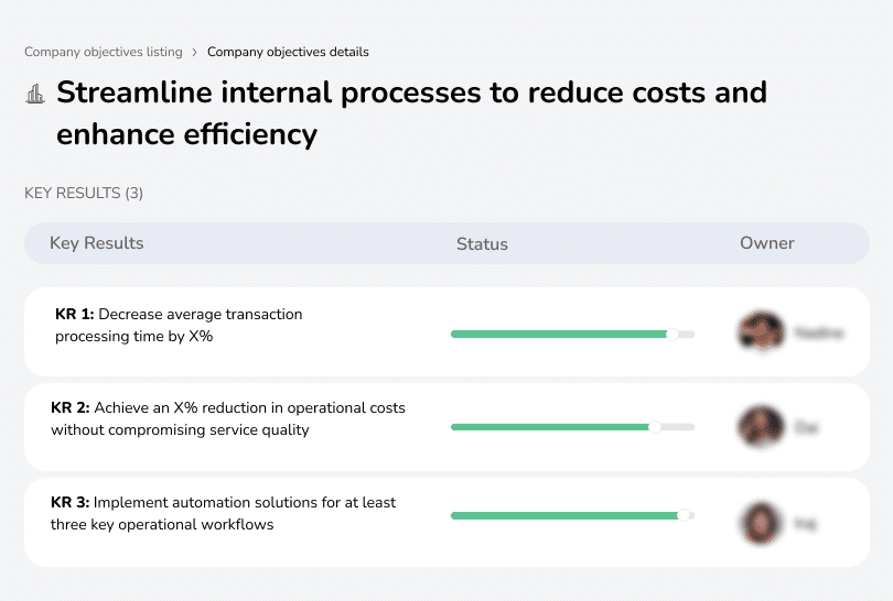 Optimize processes to cut costs and boost efficiency.
