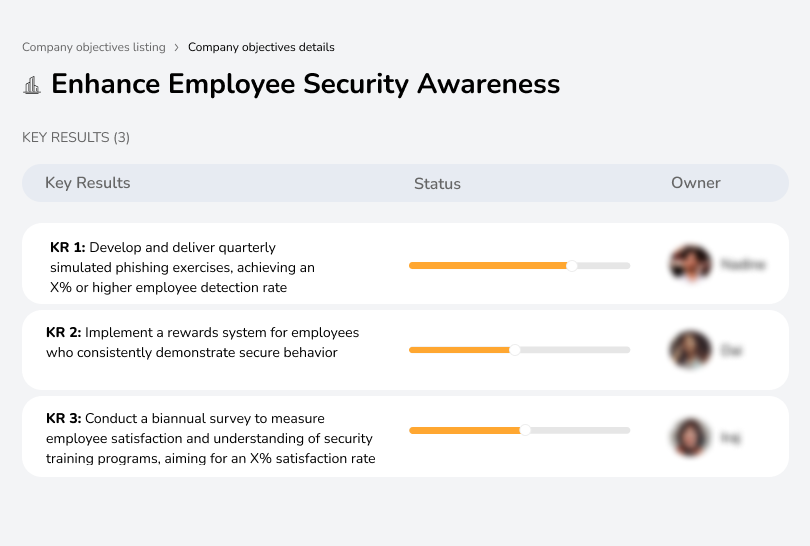 Train employees to recognize security threats.
