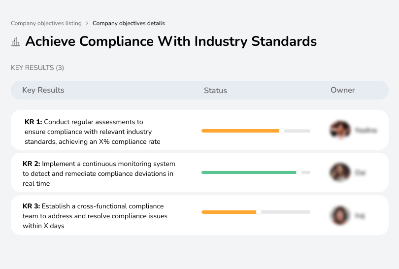 Meet industry security compliance requirements.
