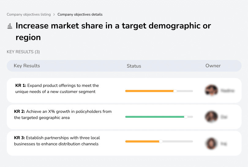 Grow market share, expand product offerings, form partnerships.
