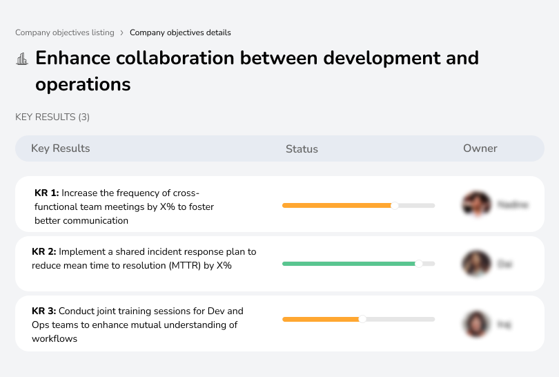 Strengthen DevOps collaboration for efficiency.