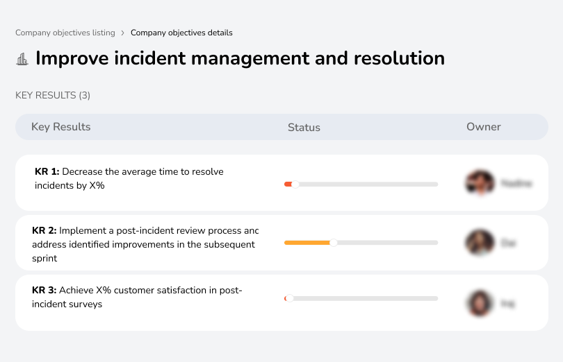 Speed up incident handling and resolution.