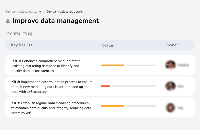 Optimize data management for better insights.
