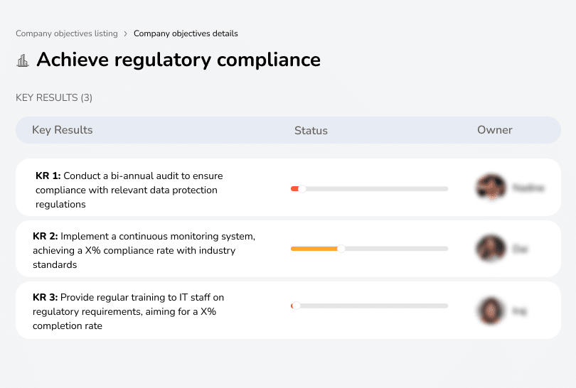 Ensure IT systems comply with industry regulations and policies.