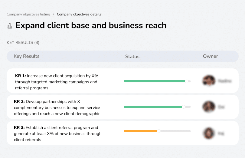 Grow legal client base and extend business reach.
