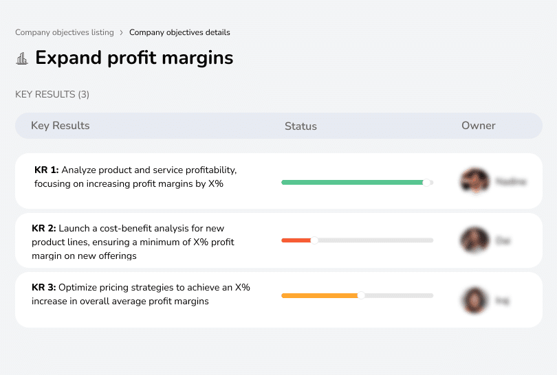 Increase profitability through cost optimization.
