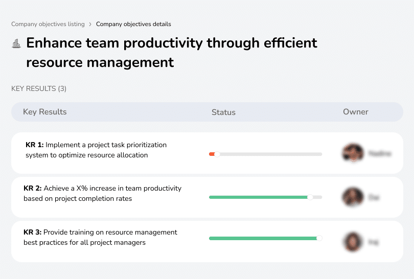 Boost productivity with better resource planning.
