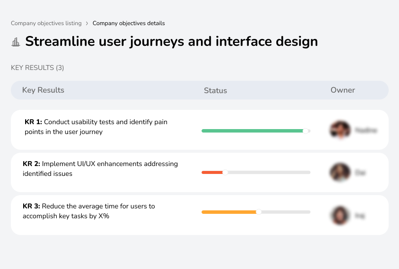 Improve UX for smoother user interactions.
