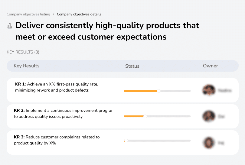 Quality control team inspecting products to ensure high standards.
