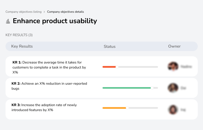 Improve product usability by reducing bugs and time spent.
