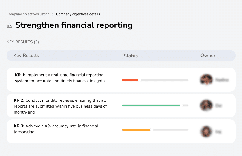 Improve accuracy and transparency in reporting.

