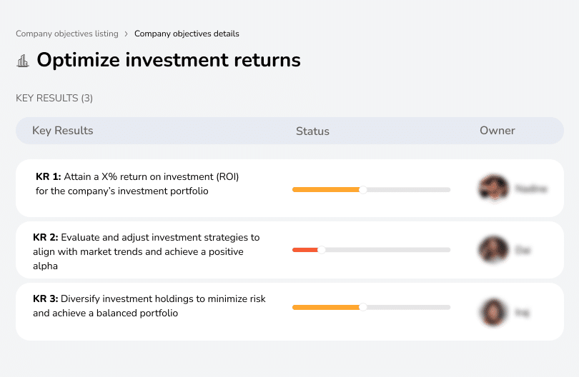 Maximize returns on investments.
