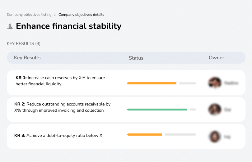 Strengthen financial health for long-term success.
