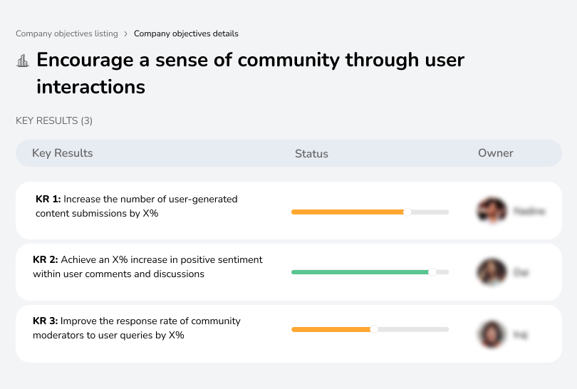 Foster a strong community among users.
