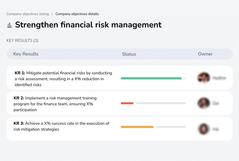 Mitigate financial risks for better stability.
