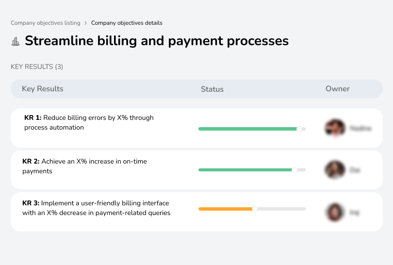 Simplify and enhance the efficiency of billing and payment systems.
