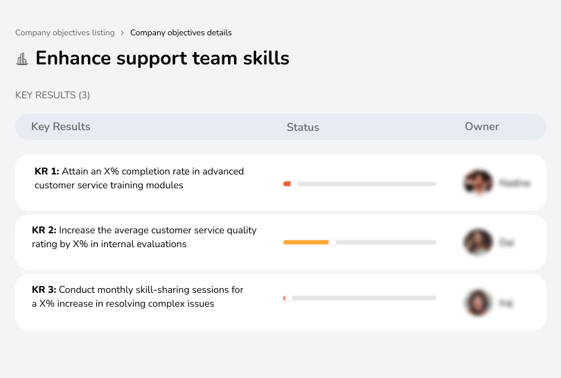 Improve support team skills for better service.
