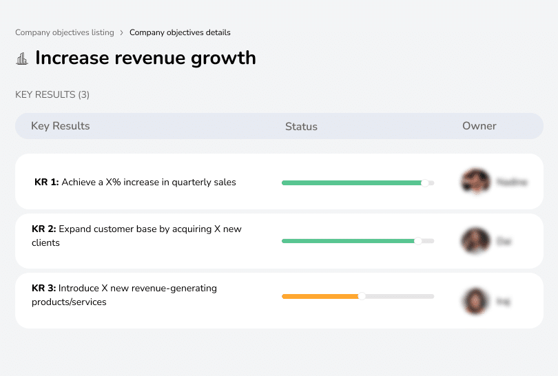 Drive consistent revenue growth.

