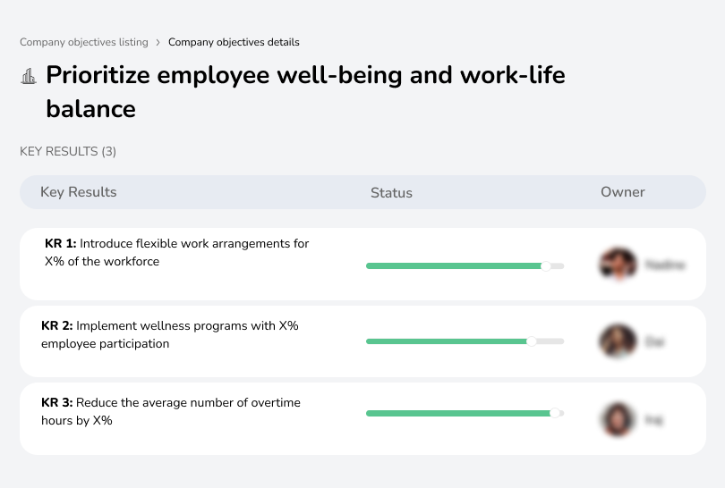 Enhance work-life balance and employee well-being.