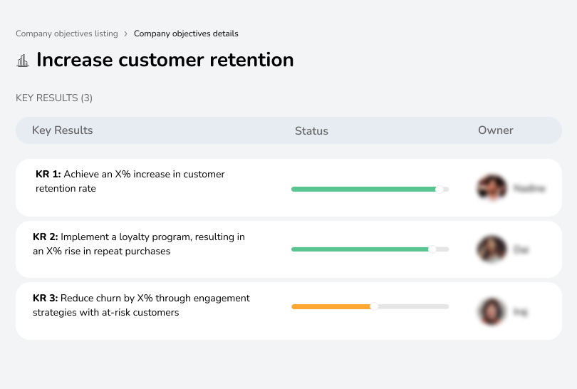 Strengthen retention by improving support quality.
