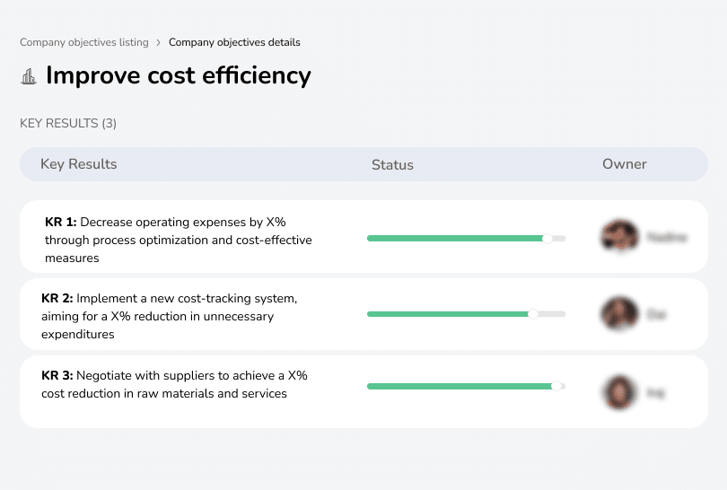 Reduce costs while maintaining efficiency.
