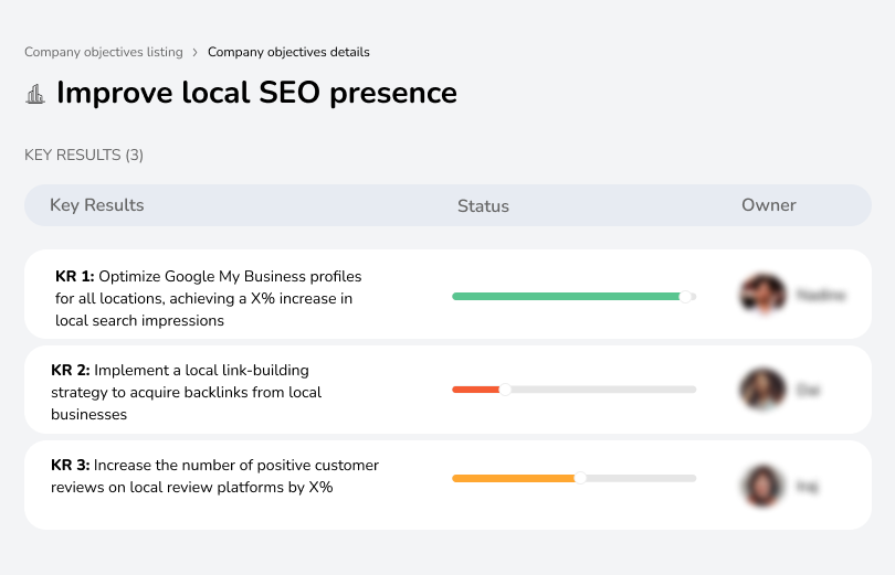 Strengthen local SEO for better regional visibility.