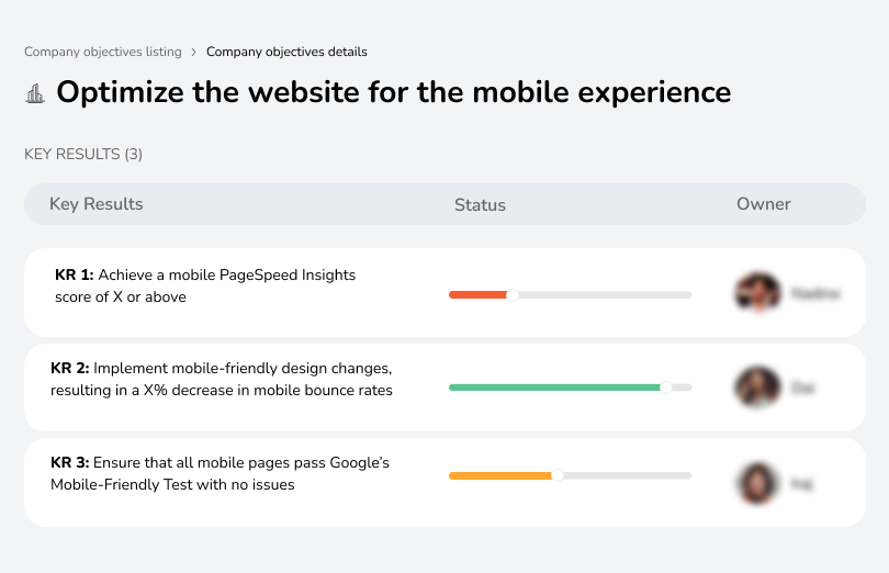 Ensure a seamless and fast mobile website experience.