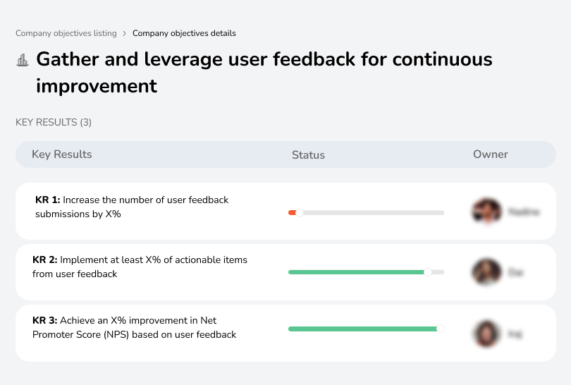 Use user feedback for ongoing improvements.
