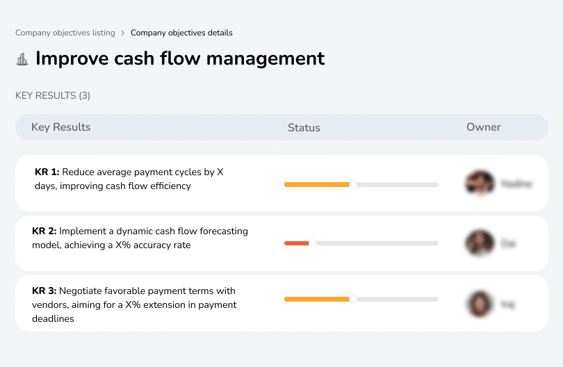 Optimize cash flow for better financial stability.
