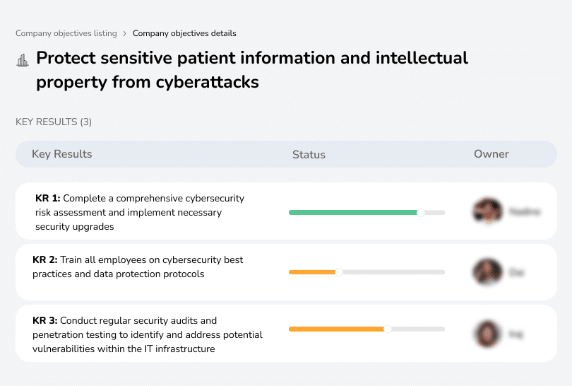 Secure patient data and IP from cyber threats.