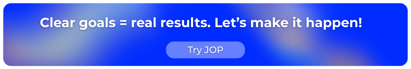 Clear goals = real results. Let’s make it happen!