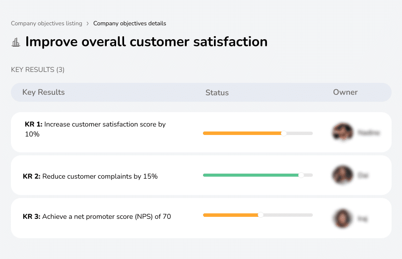 Increase customer satisfaction and reduce complaints.
