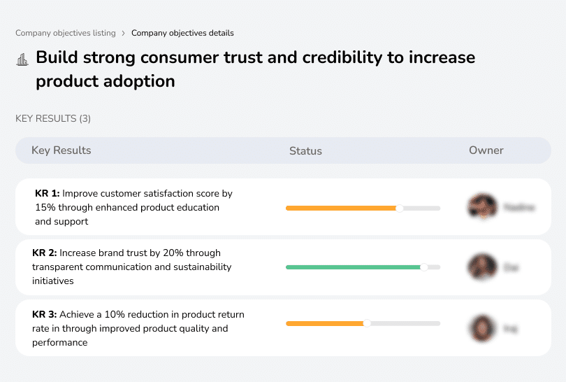 Enhance trust and credibility to boost product adoption and customer confidence.