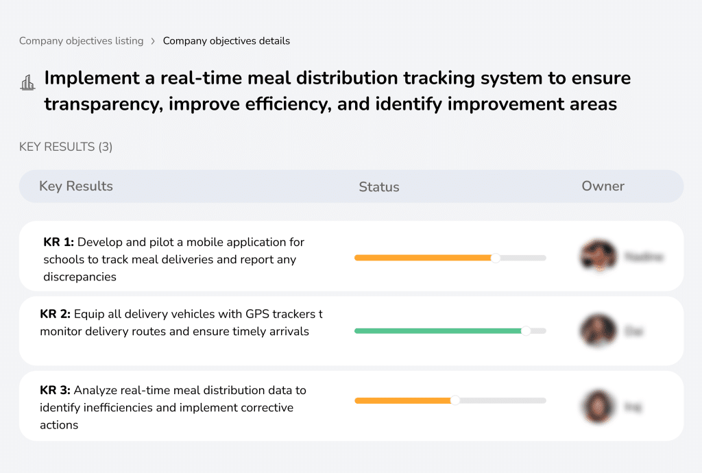 Track meal distribution in real-time for transparency and efficiency.
