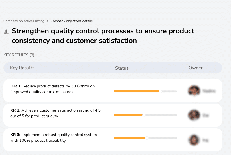 Improve quality control for consistent products and higher customer satisfaction.