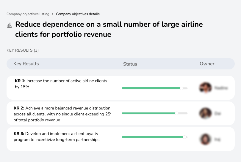 Decrease reliance on few major clients by diversifying revenue sources.
