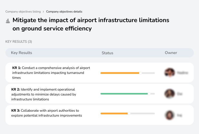 Address airport infrastructure limitations to reduce ground service delays.